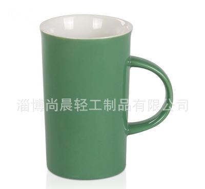 現貨 雙色釉陶瓷杯子 草綠色陶瓷色釉杯歡迎咨詢【圖】